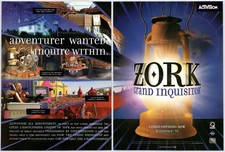 Zork Grand Inquisitor - PC Game - Vintage Original Ad - Promo - 90s Art - 1997 picture