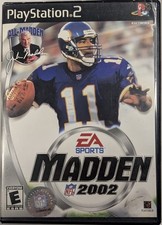 EA Sports NFL Madden 2002 PS2 Playstation 2 CIB Tested and Working picture