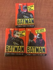 A Lot Of Three Tops Second Season Batman Cards 1989 picture