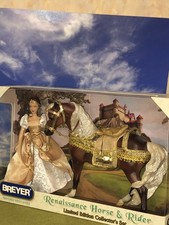 Rare 2011 Breyer Horse And Rider Renaissance Gift Set NIB  Limited Edition *WoW* picture
