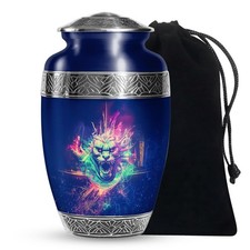 Fire Dragon Memorial Urns for Human Ashes Adult Father & Mother (10 Inch) picture
