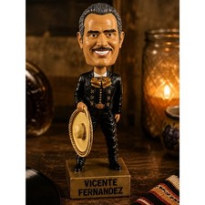 Vintage Vicente Fernández Charro Bobblehead Collectible Figure picture