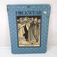 Vintage FOLKWEAR Sewing Pattern 207 Kinsale Cloak Coat Uncut 1979 Riding Hood picture