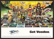 3Dfx Voodoo 2 Graphics Card PC Tomb Raider Lara Croft Quake Ad Art Print Poster picture