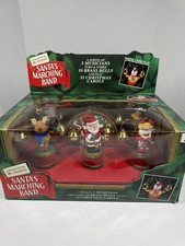 Vintage Mr Christmas Santa's Marching Band Bells 1994 35 Songs tested picture