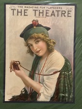 ORIGINAL MAY 1914 THE THEATRE COVER ONLY FEATURING MISS MOLLY MCINTYRE picture