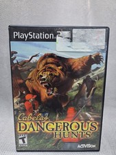 Cabela's Dangerous Hunts (Sony PlayStation 2, 2003) Black Label CIB Complete picture