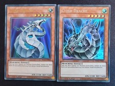 2x Yu-Gi-Oh BLC1-EN020 + BLC1-EN021 Cyber Dragon Ultra Rare NM 1st picture