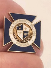 Rare 10K Gold Mesa Community College Nursing Pin Jostens 5.2 Grams picture