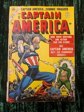 Captain America 78 / Final Issue / Atlas /  1954 / Incomplete picture
