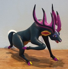 Susano Morales ❦ Arrazola Oaxacan Alebrije DEER ❦ Mexican Folk Art Wood Carving picture