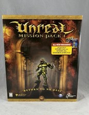 Unreal Mission Pack 1: Return to Na Pali PC (1998) Rare Big Box vtg picture