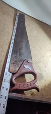 Great Neck Saw-Carpenter Saw-Warranted Tempered Steel-Mineola, N.Y-Vtg. picture