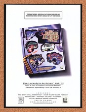 1997 LucasArts Archives Vol 3 Original Advertisement / Retro Promo v1 picture