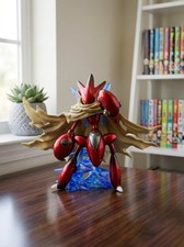 Pokemon Scizor Cape Statue Anime Figure Model Toy Collectible Desk Display Gift picture