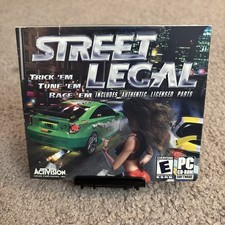 Street Legal Jewel Case (PC, 2003) Brand New Sealed picture