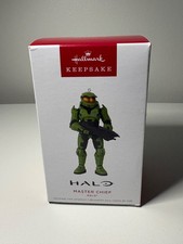 NEW HALLMARK 2024 HALO MASTER CHIEF ORNAMENT Xbox Microsoft Video Game UNSC 343 picture