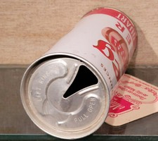 1966 16 OUNCE KEG FAN PULL TAB BEER CAN MAIER BREWING LOS ANGELES CALIFORNIA picture