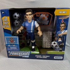 Funrise PowerShots Strike Soccer/Football Action Game NEW Strike Sam  Figure picture