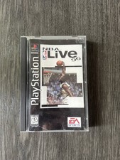 NBA Live 96 Sony Playstation 1 PS1 disc Long Box COMPLETE Manual And Disc picture