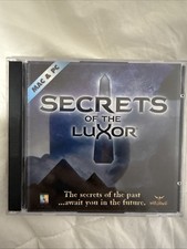 Secrets of the Luxor Mac & PC 1996 Vtg Software Game Mojave New picture