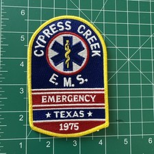 Cypress Creek EMS Texas Patch (Embroidered) -Defunct picture