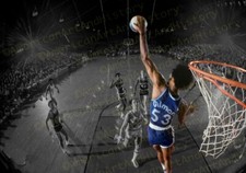 Artis Gilmore Blocks a Shot Photo Print Poster Kentucky Colonels picture