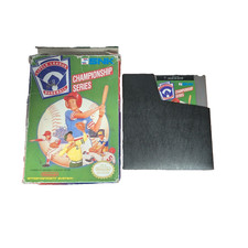 Little League Championship Series (Nintendo NES) Box & Game picture