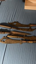 ￼ Five Rare Handmade Bullet Trench, Art Letter Openers WW I France 1914-1918 picture