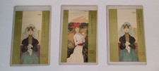 Lot of 3 c1900 Raphael Kirchner Les Parfums Art Nouveau Postcards Antique Origin picture