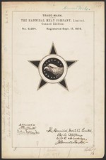 Photo:Hannibal Meat Co Limited 1878 Eagle Star Trademark Canned Edibles picture