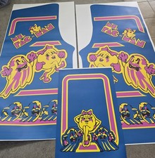 Ms Pac Man arcade side art picture