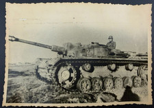 WWII Original Photo German StuG III Assault Gun Tank 274 Wehrmacht Militaria picture