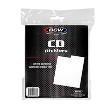 New (25 ct) BCW CD Disc Dividers for Storage Boxes picture