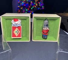 Vintage 1979 Ornaments Matchless Christmas & Little Trimmer in Boxes Hallmark picture
