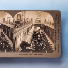 WW1 Stereoview C1916 French Musuem Real Photo Artillery Pieces picture