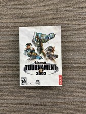 Unreal Tournament 2003 PC Game Complete 3 Disc Set Manual Original Big Box Atari picture