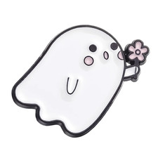 Boo Ghost Enamel Pins Custom Halloween Spooky Dagger Ghost Brooches Lapel picture