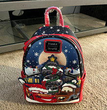 Loungefly Disney Cars Mini Backpack Red/Black/Blue 2026, Pixar Cars Theme picture
