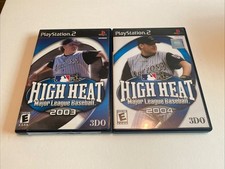High Heat Major League Baseball ‘03 & ‘04 (PS2) 2 Game Lot - Tested picture