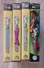 Y2k The Sims 2 PC Expansion Library Windows 2005-08 w/ Books Clothes Decor Games picture