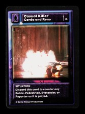 Casual Killer Cordo And Reno Davis-Panzer Productions Highlander Swordmaster TCG picture