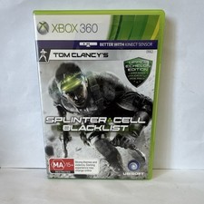 Ubisoft Splinter Cell Blacklist Upper Echelon Edition Xbox 360 PAL MA15+ 2013 picture