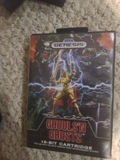 Ghouls 'N Ghosts (Sega Genesis, 1989) Complete CIB  picture