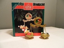 1992 HALLMARK FUN ON A BIG SCALE KEEPSAKE ORNAMENTS picture
