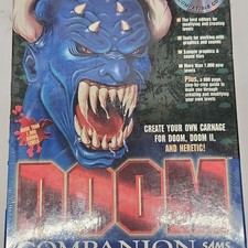Doom Companion Book Doom 2 Heretic Tricks Programming Gurus Disc Manual Box1995 picture