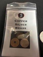 SchoolCraft Precision Copper Silver Brass Gimmicked Coin Set picture