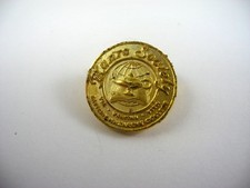 Vintage Munro Society Pin Eastern Nazarene College ENC Gold Tone Lapel Pin Badge picture
