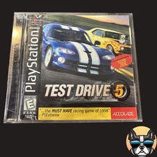 Test Drive 5 (Sony PlayStation 1, 1998) Manual Included Tested picture
