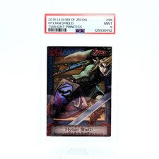 2016 Legend of Zelda Twilight Princess #98 PSA 9 Hylian Shield Link Foil picture
